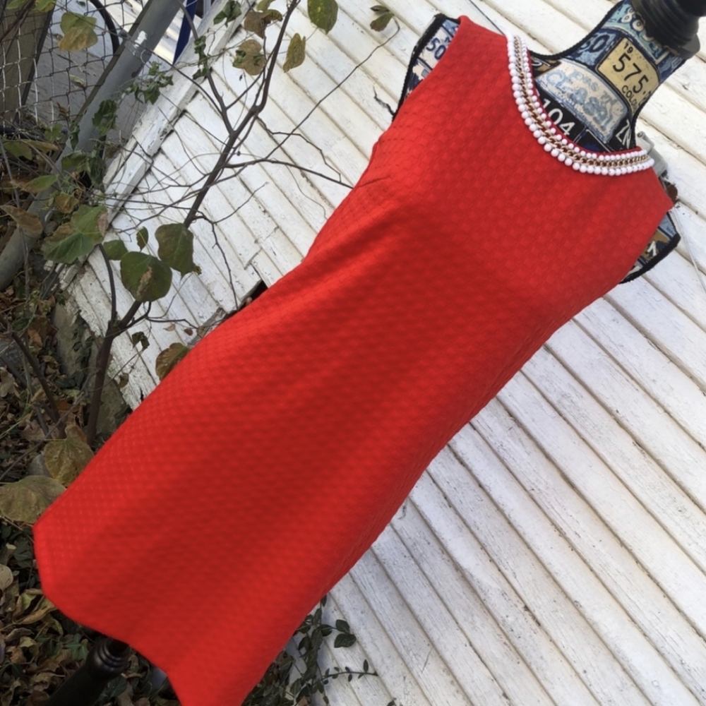 Cynthia Rowley Beaded Collar Cocktail Party Dress XS